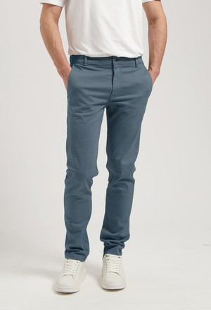 Scott Mid Tapered - Slate Blue from Mud Jeans