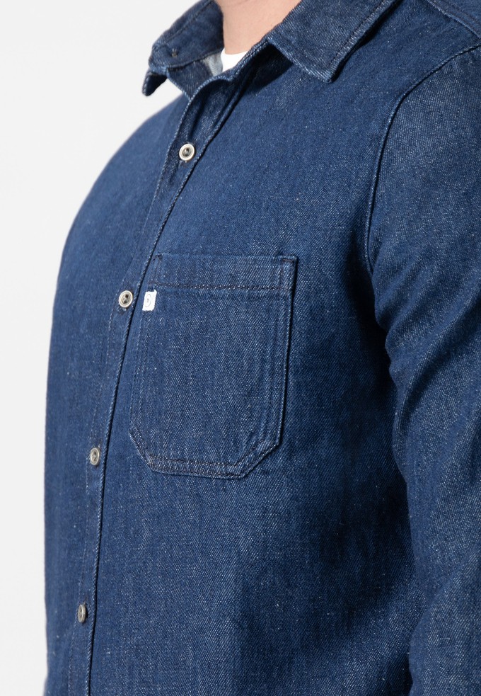 Stanley Shirt - Strong Blue from Mud Jeans
