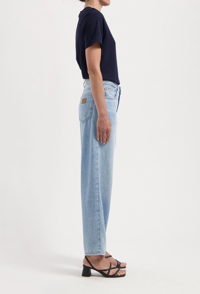 Brooke High Barrel Flow - Stone Vintage from Mud Jeans