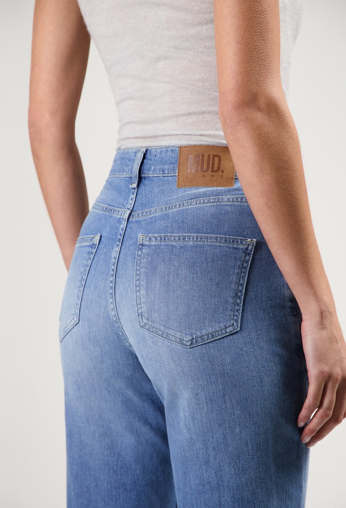 Mams High Tapered - Old Stone from Mud Jeans