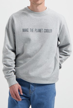 Ty Sweatshirt - Heather Grey from Mud Jeans