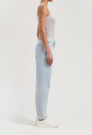 Mams High Tapered - Light Stone from Mud Jeans