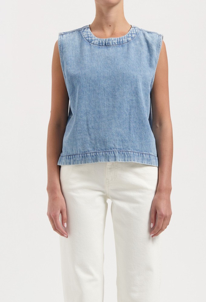 Noa Top - Stone Vintage from Mud Jeans