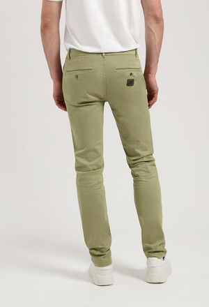 Scott Mid Tapered - Rustic Green from Mud Jeans
