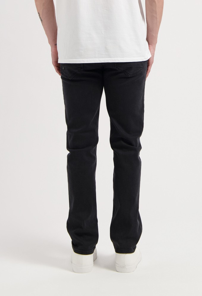 Bryce Mid Straight - Stone Black from Mud Jeans