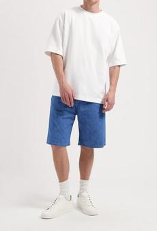 James Denim Short - Medium Stone via Mud Jeans
