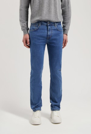 Bryce Mid Straight - Stone Vintage from Mud Jeans