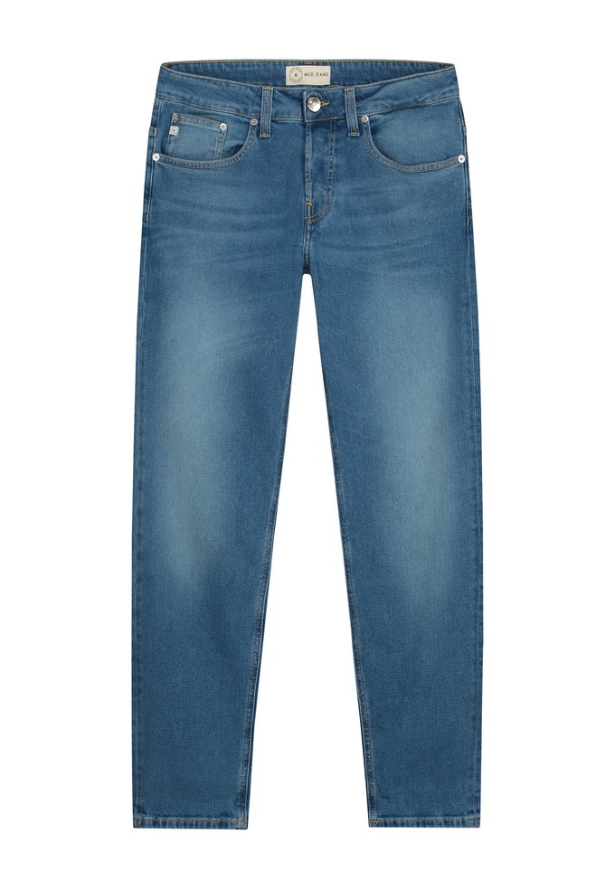 Regular Dunn Stretch - Pure Blue from Mud Jeans