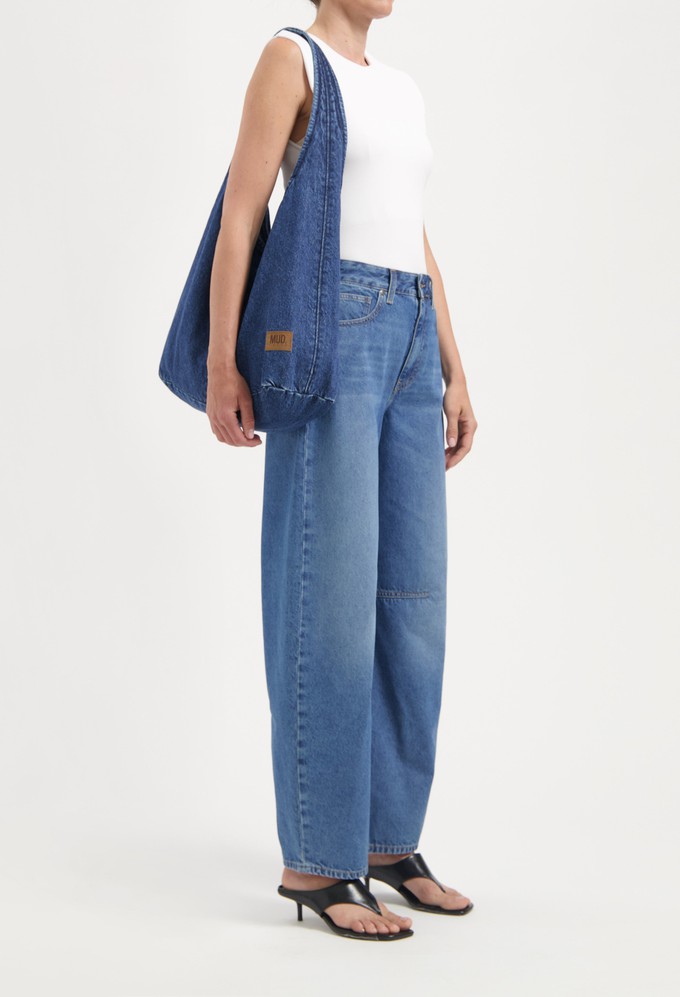 Demi High Balloon - Medium Aged from Mud Jeans