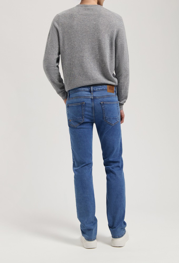 Bryce Mid Straight - Stone Vintage from Mud Jeans