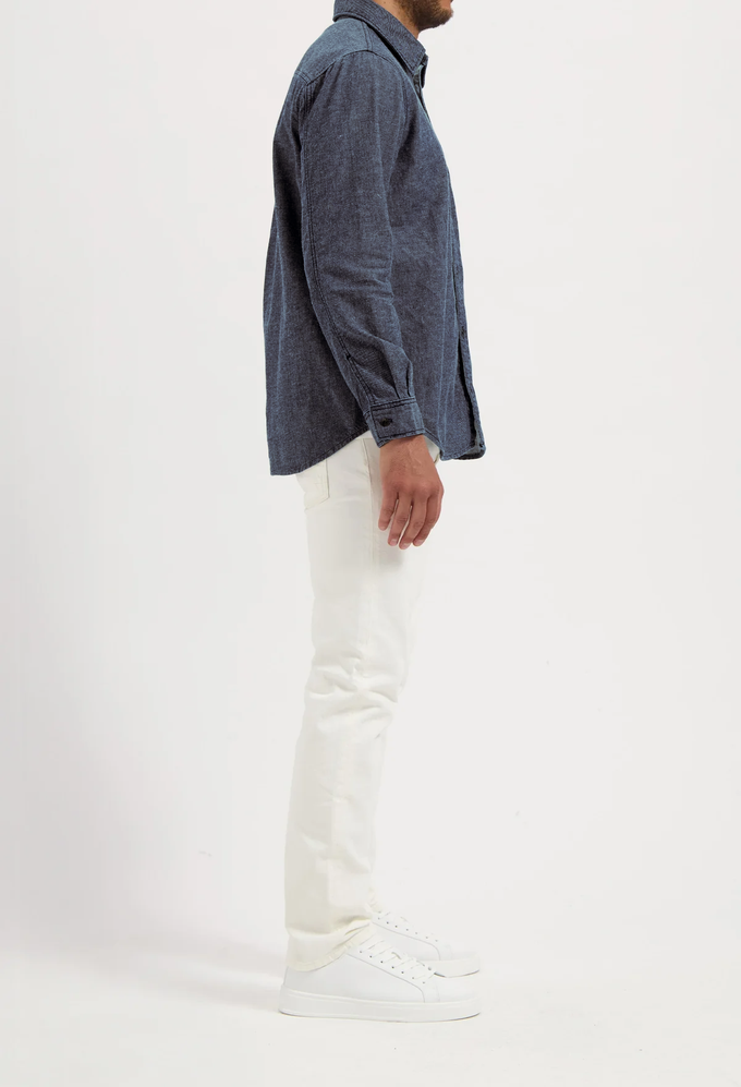Chris Denim Shirt - Medium Stone from Mud Jeans
