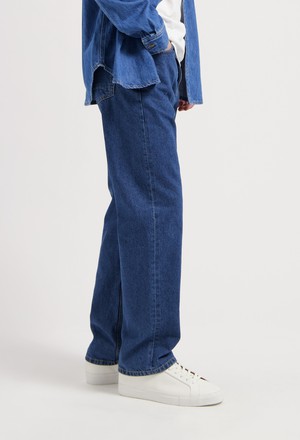 Alex Mid Loose - Medium Stone from Mud Jeans