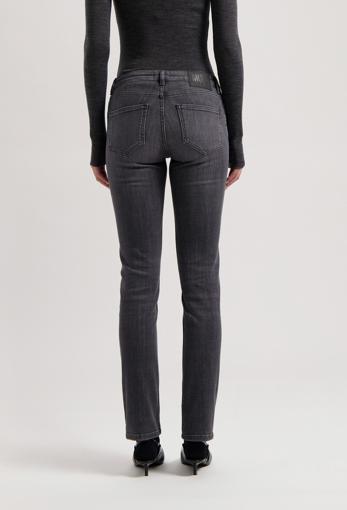 Faye Low Slim - Authentic Black from Mud Jeans