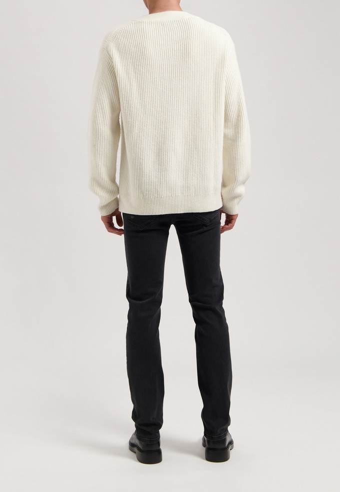 Bryce Mid Straight - Stone Black from Mud Jeans