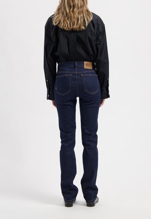 Logan High Slim - Rinse from Mud Jeans