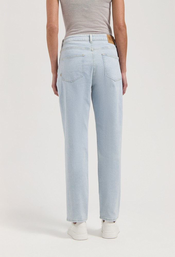Mams High Tapered - Light Stone from Mud Jeans