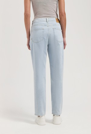 Mams High Tapered - Light Stone from Mud Jeans