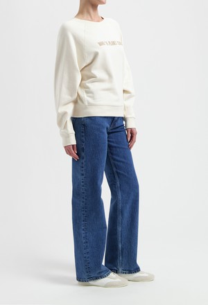 Clara Sweatshirt - Natural from Mud Jeans