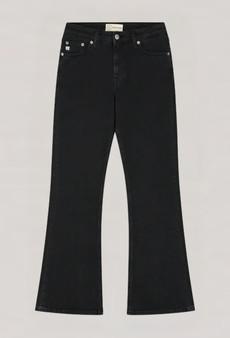 Isy Flared - Stone Black via Mud Jeans