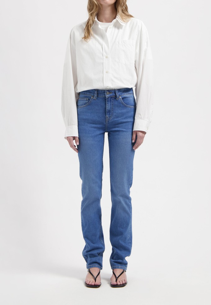 Logan High Slim - Fresh Fade from Mud Jeans