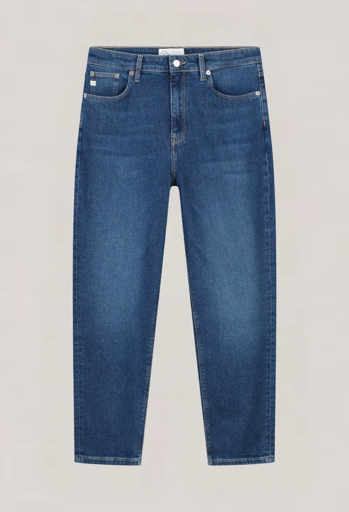 Mams Stretch Tapered - Stone Indigo from Mud Jeans