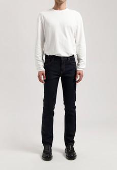 Bryce Mid Straight - Strong Blue via Mud Jeans