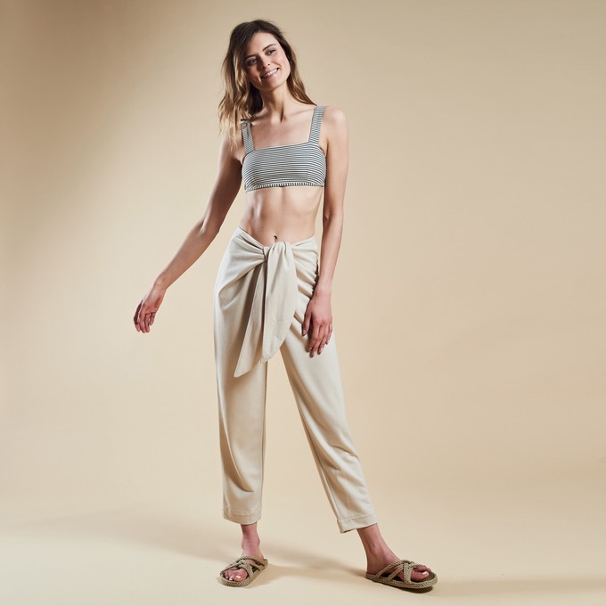 Project Cece  LOUNGE PAREO PANTS sand