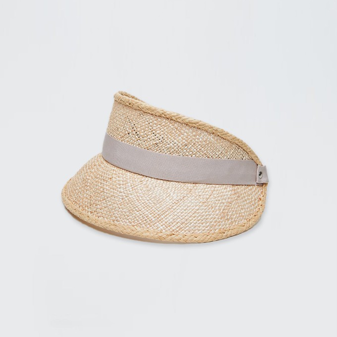 STRAW SUN VISOR natural from Mymarini