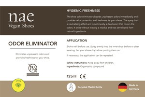 Spray Odor White from NAE Vegan Shoes