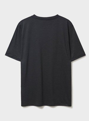 ZQ Merino Wool Black Stripe T-Shirt from Neem London