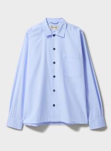 Regenerative Cotton Poplin Sky Spitalfields via Neem London