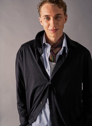 Biodegradable Italian Tencel British Racing Green Neck Scarf from Neem London