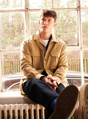 Regenerative Cotton Twill Khaki OverShirt from Neem London