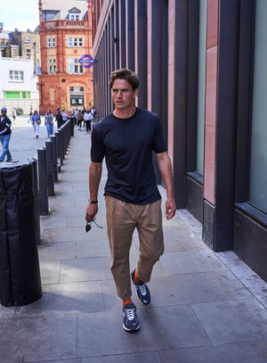 ZQ Merino Wool Black Stripe T-Shirt from Neem London