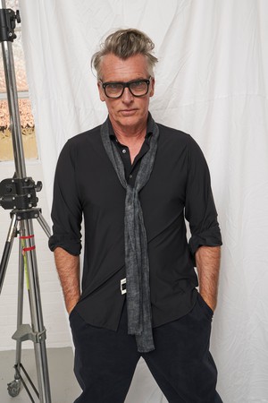 Recycled Italian Black Cut Away Comfort Shirt from Neem London