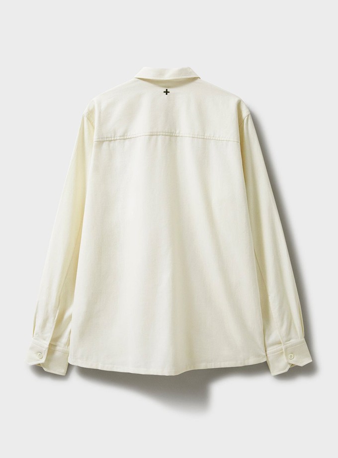Regenerative Cotton Undyed & Unbleached OverShirt from Neem London