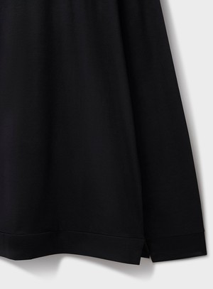 ZQ Merino Wool Jersey Black Long Sleeve Polo Shirt from Neem London