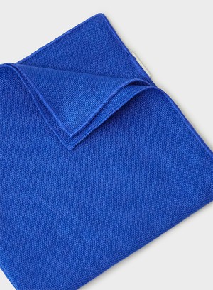 Italian Upcycled LInen Pocket Square from Neem London