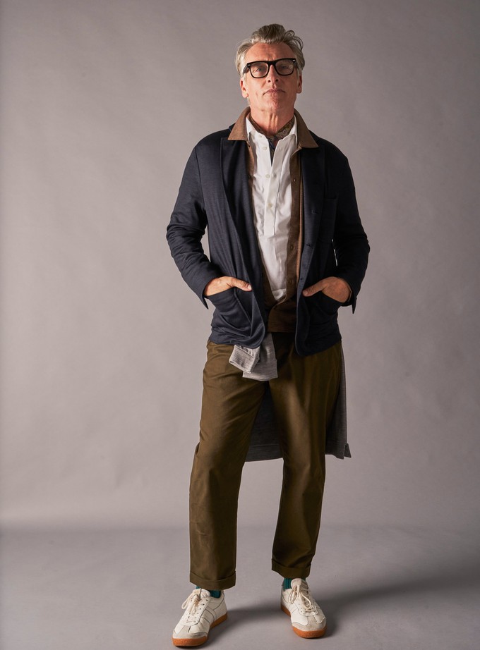 Recycled Italian White Popover Shirt from Neem London