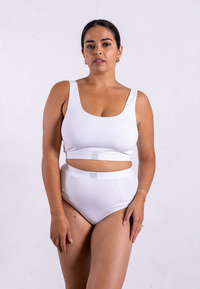 High Waisted Briefs, White from Not Basics