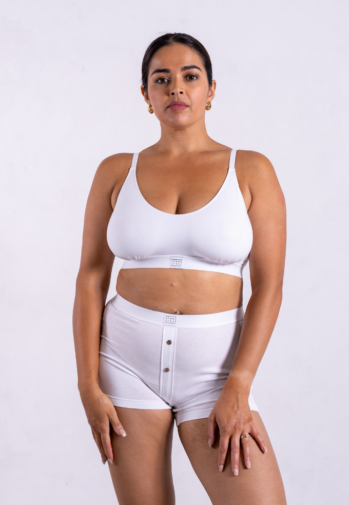 The Balconette, White from Not Basics