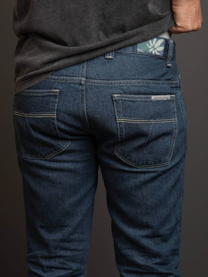 Blue Hemp Jeans – Slim Fit from Of The Oceans