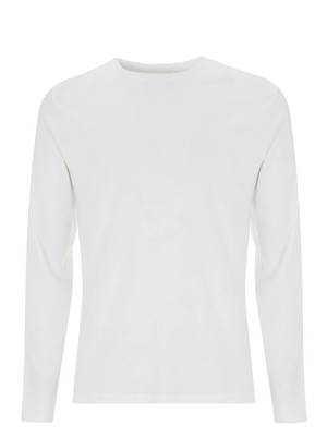 Organic Cotton Long Sleeve Top (White) from Of The Oceans