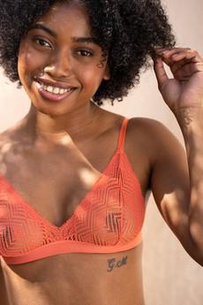 Soutien-gorge Dawa terracotta via Olly