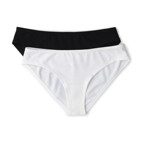 Overnight Set - Essential Mid Rise Brief Pack of 2 from ONE Essentials