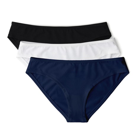 Weekend Set - Essential Mid Rise Brief Pack of 3 from ONE Essentials