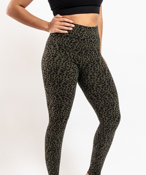 ADULT All Day Printed Leggings I Moss from Orbasics