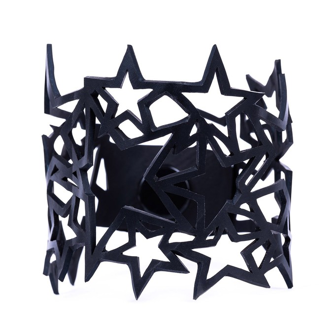 Star Inner Tube Recycled Bracelet from Paguro Upcycle