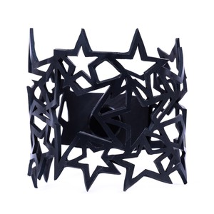 Star Inner Tube Recycled Bracelet from Paguro Upcycle