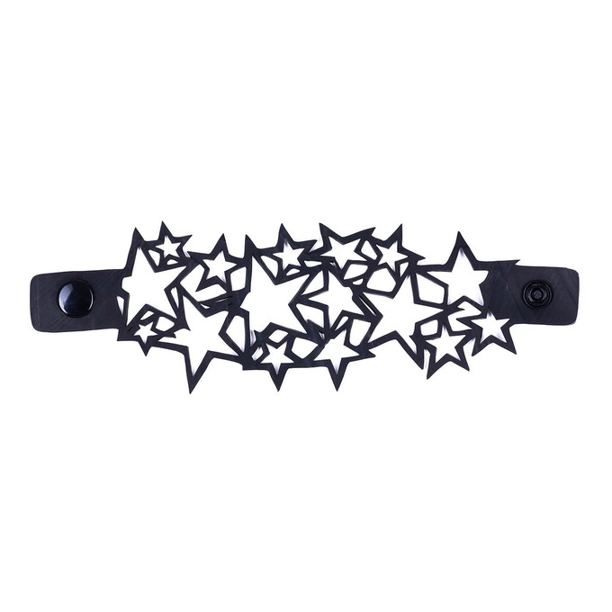 Star Inner Tube Recycled Bracelet from Paguro Upcycle